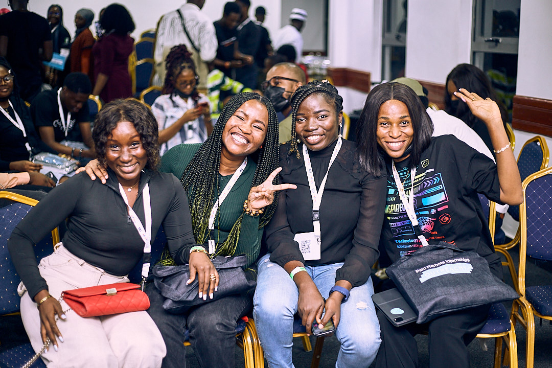 Group photo of Nigeria celebration